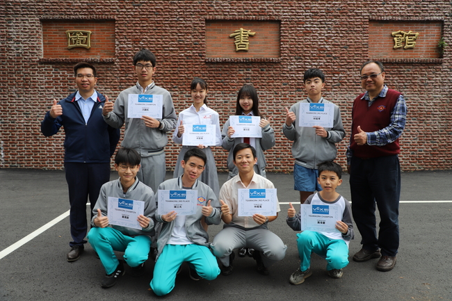 特賀!! 協同中學參加 2019-2020 VEX IQ Taiwan Open 機器人競賽國中組成績優異代表照片
